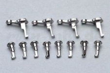 PIKO 56083 - H0 - Kurbelbolzen + Gegenkurbel, silber (10 Stück)